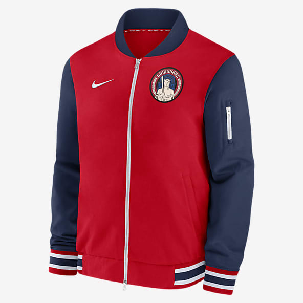 Nike baseball bomber jacket best sale